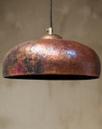 Copper Farmhouse Light Fixture, Handmade Copper Ceiling Light, Rustic Copper Kitchen Island Pendant light Fixture