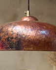 Copper Farmhouse Light Fixture, Handmade Copper Ceiling Light, Rustic Copper Kitchen Island Pendant light Fixture