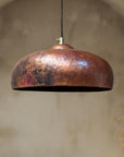 Copper Farmhouse Light Fixture, Handmade Copper Ceiling Light, Rustic Copper Kitchen Island Pendant light Fixture