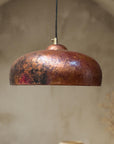 Copper Farmhouse Light Fixture, Handmade Copper Ceiling Light, Rustic Copper Kitchen Island Pendant light Fixture