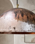 Rustic Copper Farmhouse Light Fixture, Oxidized Copper Ceiling Light, Copper Kitchen Island Pendant light Fixture