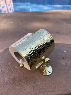 Solid Brass Toilet Paper Roll Holder